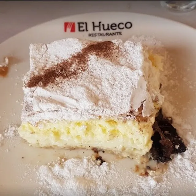 Restaurante el Hueco postre